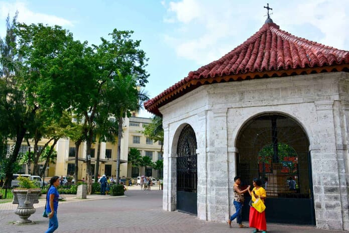Magellan's Cross - another sight to photograph when in Cebu City in the Philippines