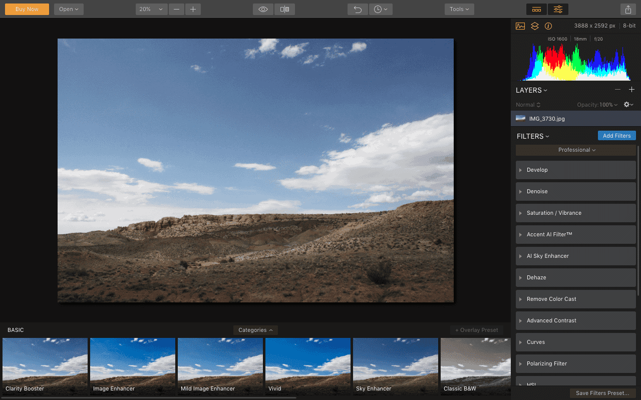 luminar ai vs lightroom