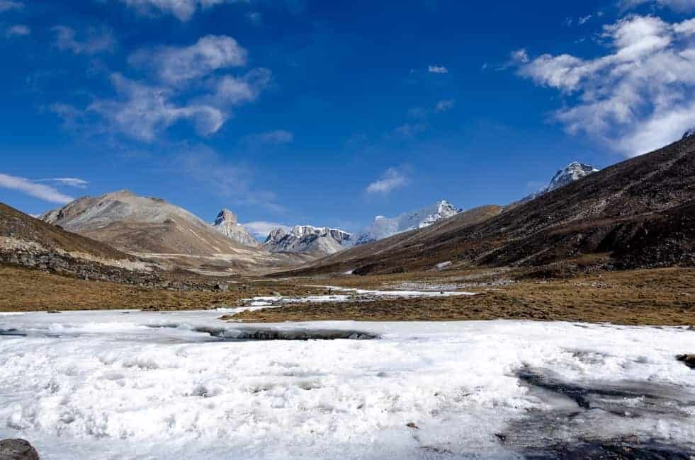 yumthang, zero point, sikkim