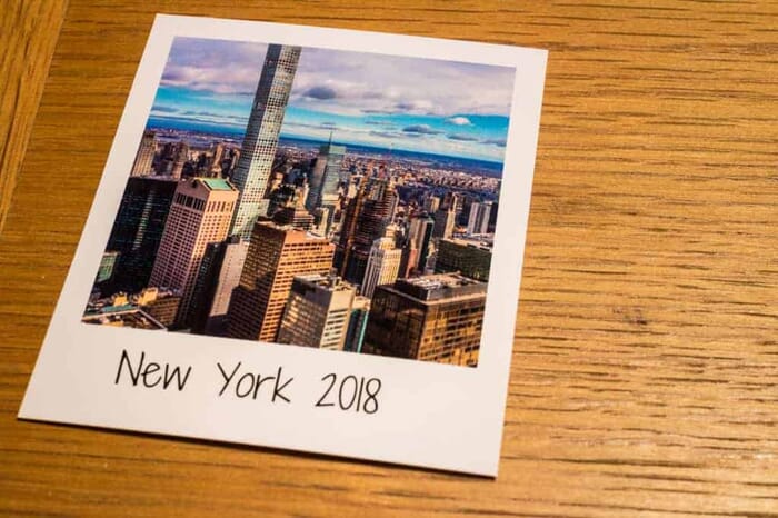 Photobox Valentines Gift Review - Single photo