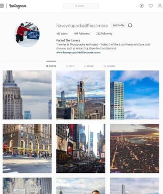 Photography goals for 2019 - Create a photography Instagram acount