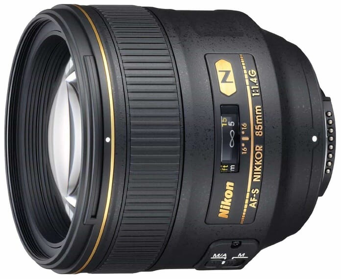 Nikon Nikkor 85mm f/1.4 best portrait lens