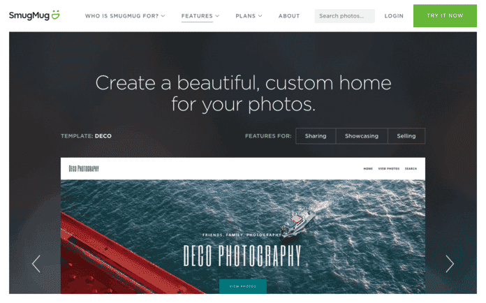 online photography portfolio
