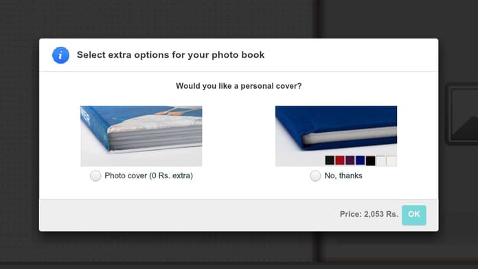 vistaprint photo book