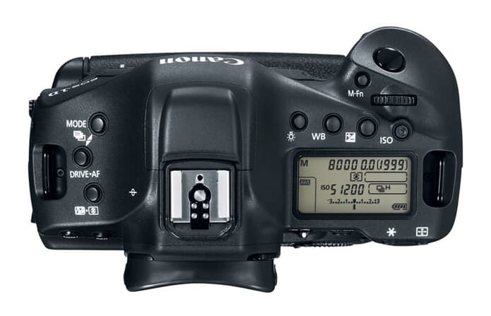 The Canon EOS 1DX Mark II