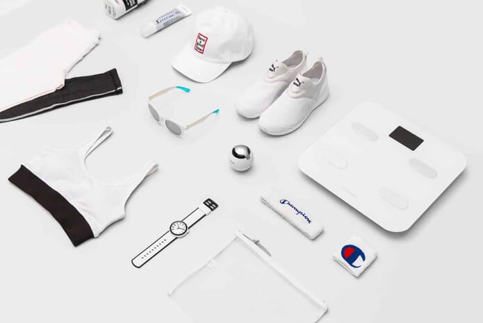 clothes flat lay