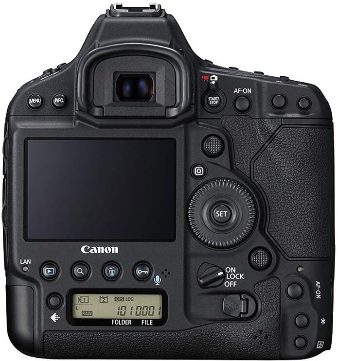 The Canon EOS 1DX Mark II