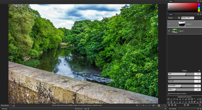 ACDSee Photo Studio Ultimate 2019 Review - Adjustment Layers