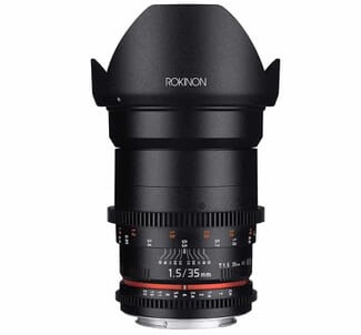Rokinon 35mm video lens