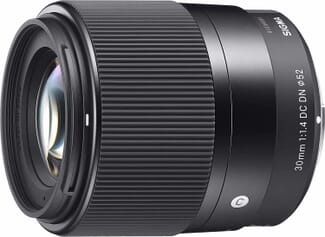 Sigma 30mm Prime video lens