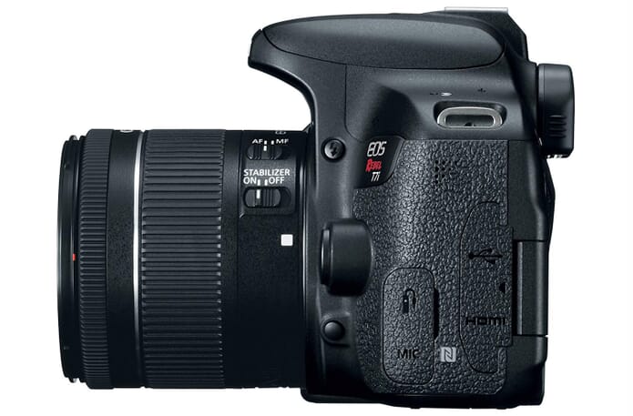Canon Rebel 7Ti Side View