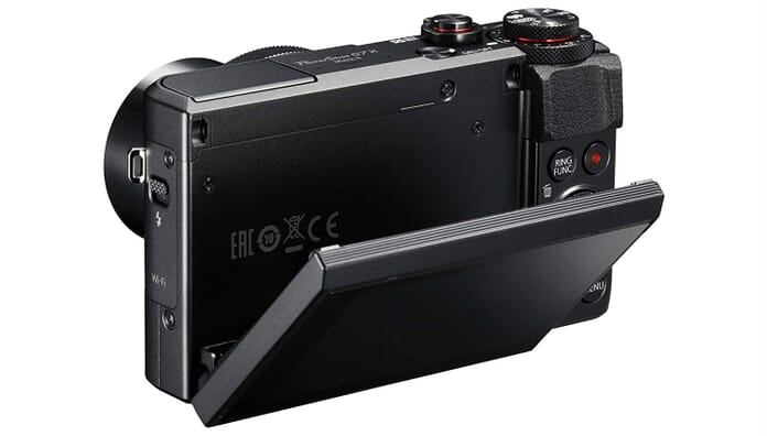 Canon G7X Rear View