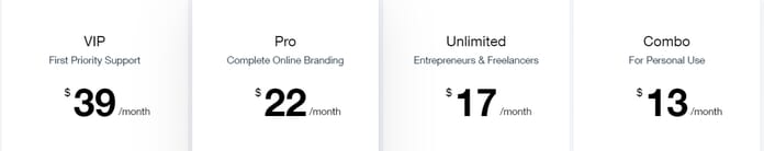 Wix Price Plans