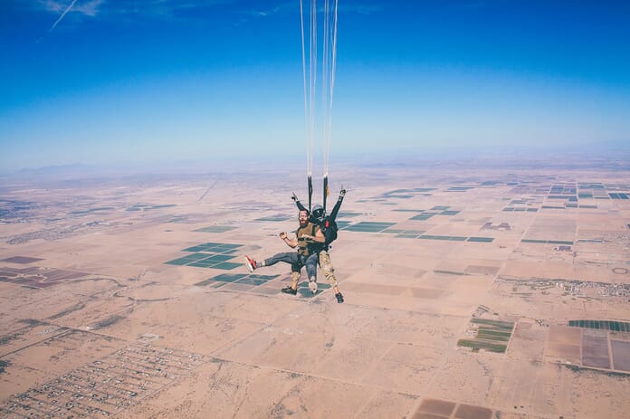 Best Skydiving cameras - Skydiving photo