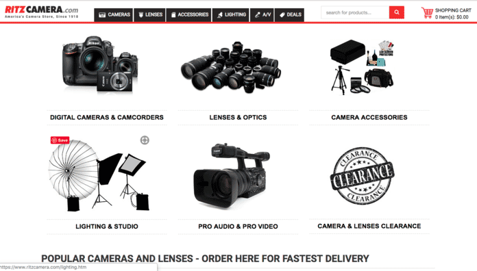best online camera store
