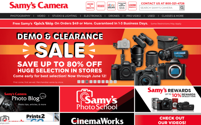 best online camera store
