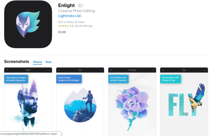 photo editing app
