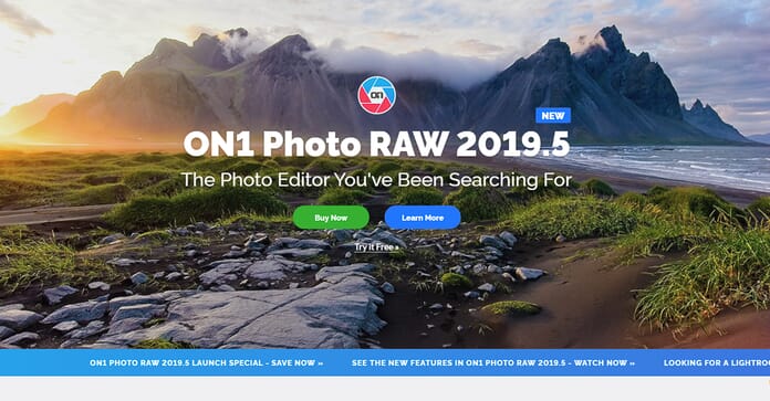ON1 photo RAW 2019