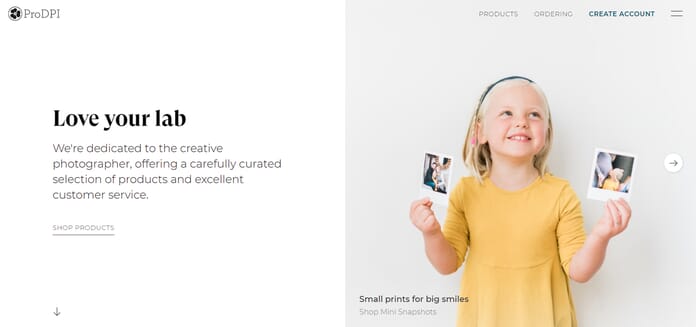 ProDPI printing lab