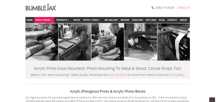 bumblejax metal prints how to print photos