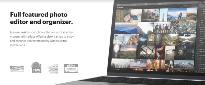 Luminar 3.1 Features Organization