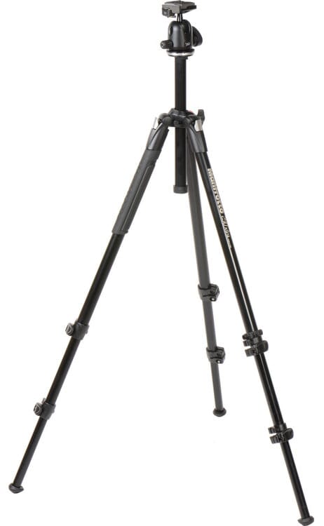 tripod fully extended
