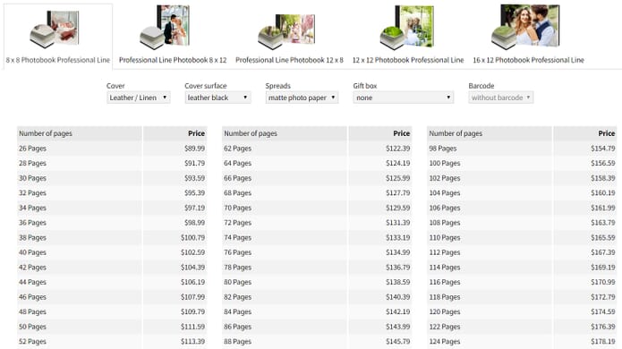Saal Professional Pricing
