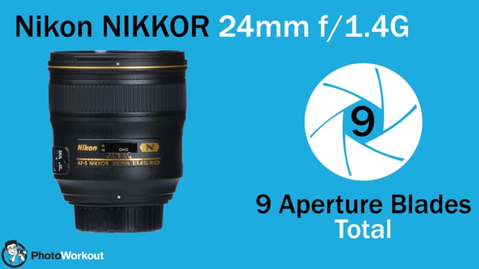 Nikon 24 9 Aperture Blades