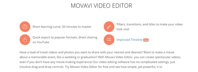 Movavi features best slideshow maker