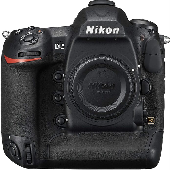 Nikon D5 professional photography equipment