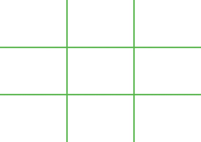 rule of thirds grid