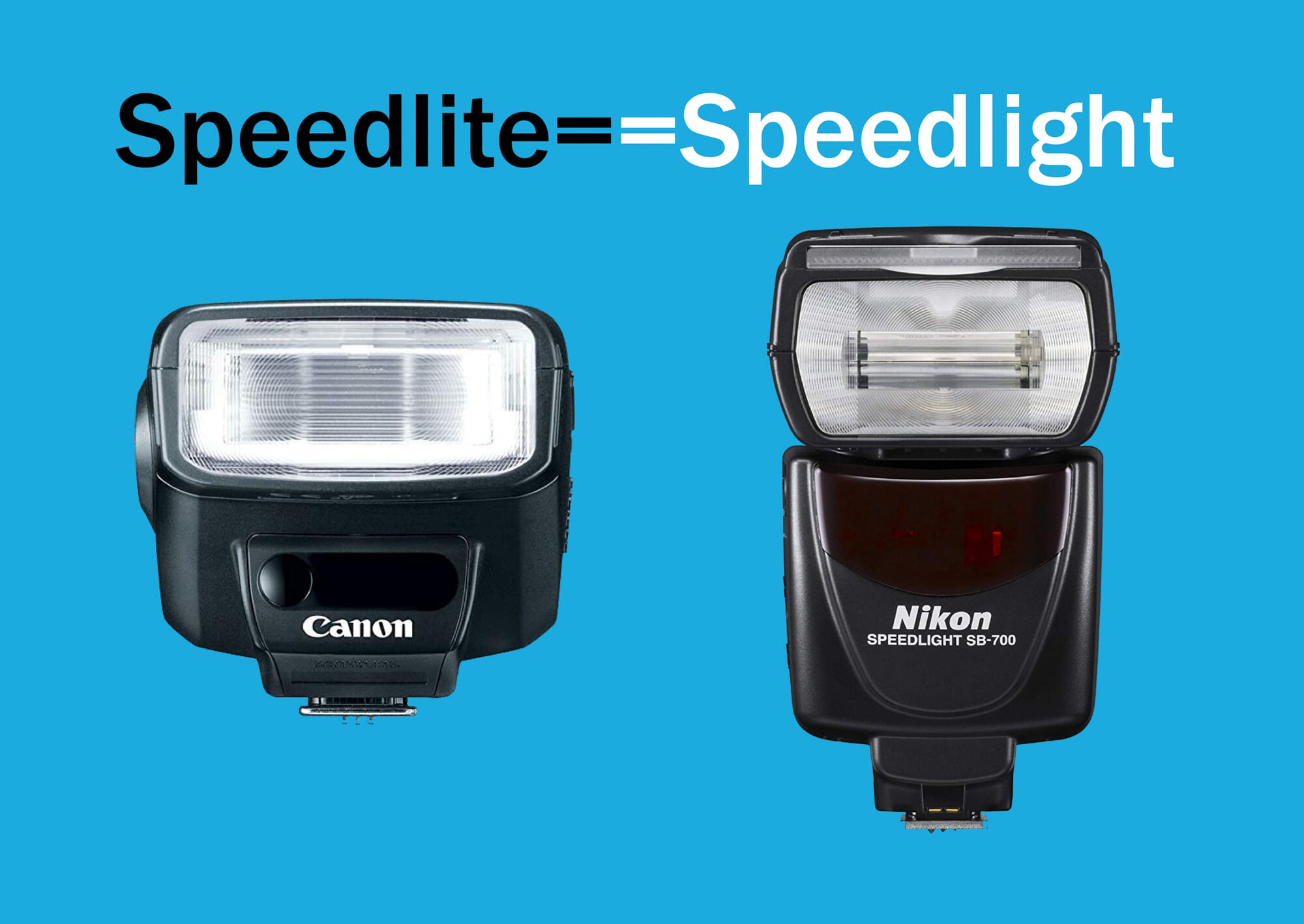 speedlight vs speedlite