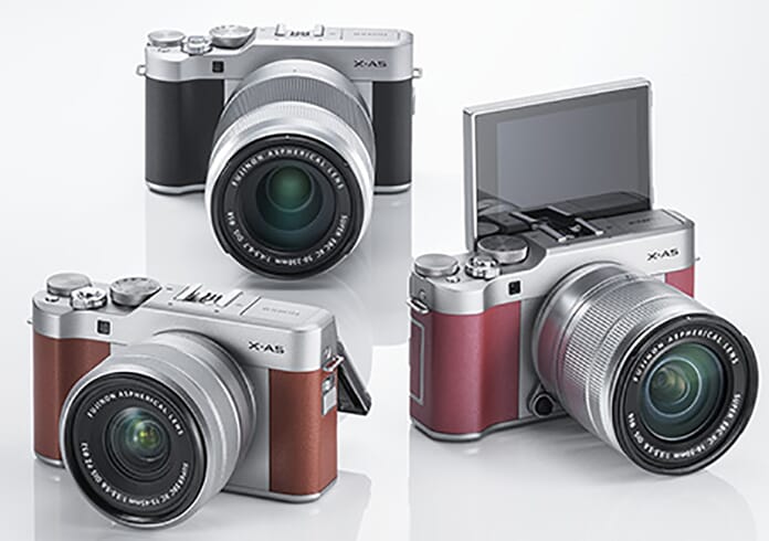 Fujifilm x-A5 camera bodies