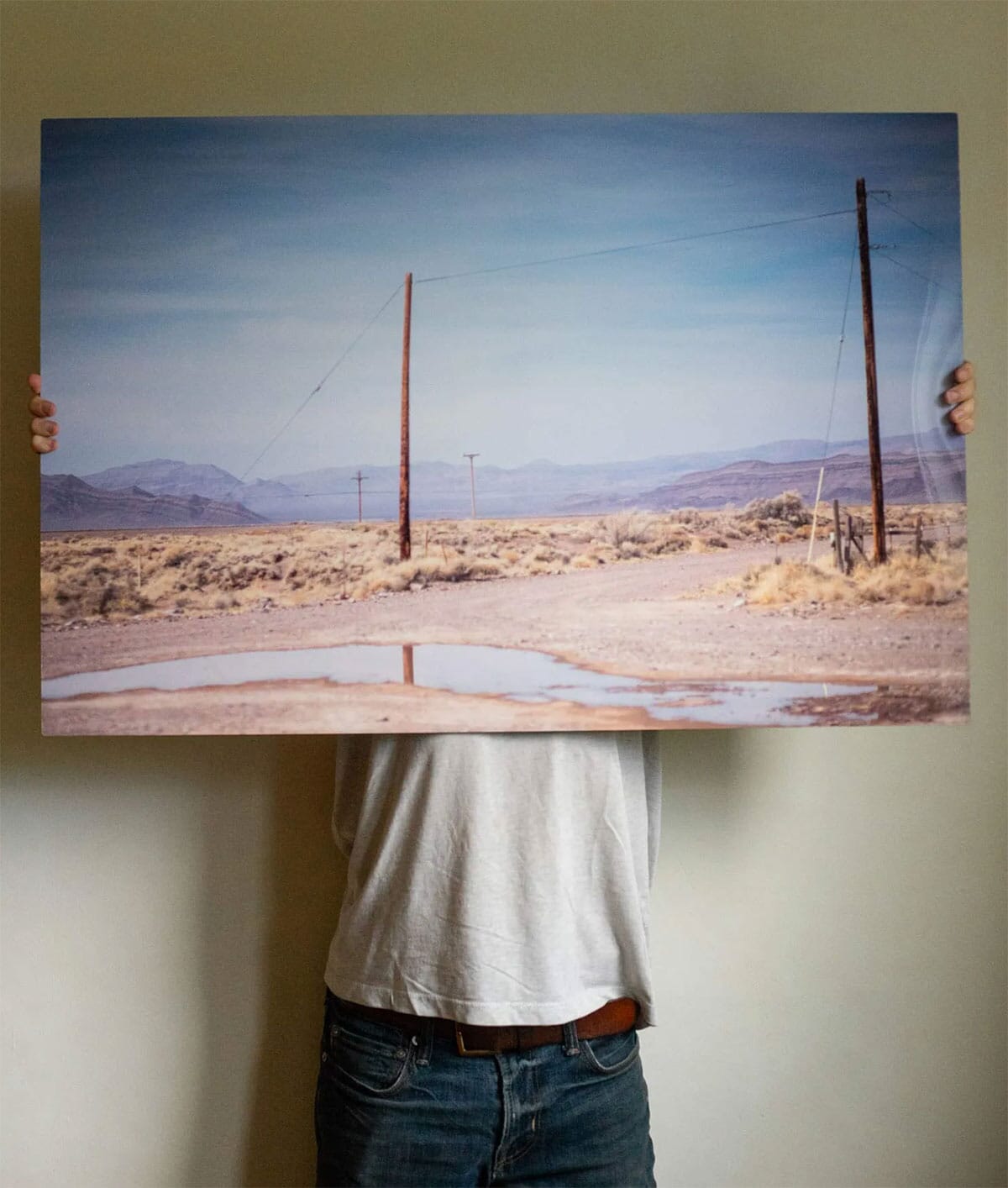 metal photo print