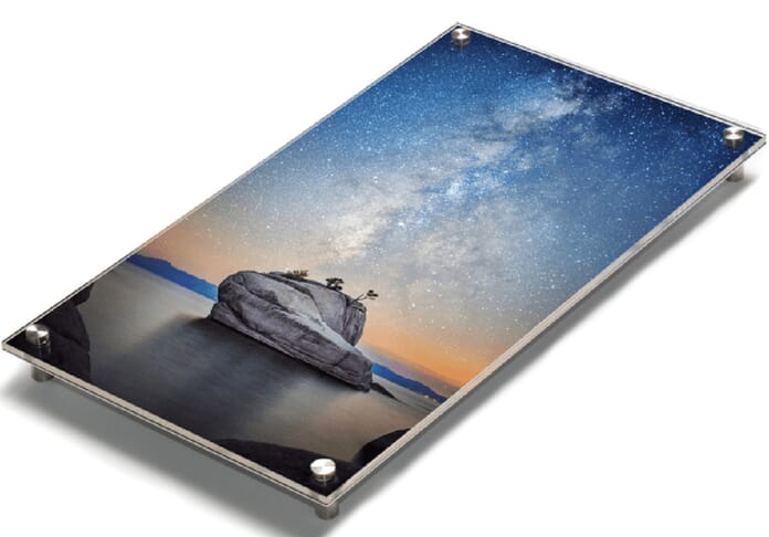 Acrylic coated Bay Photo print