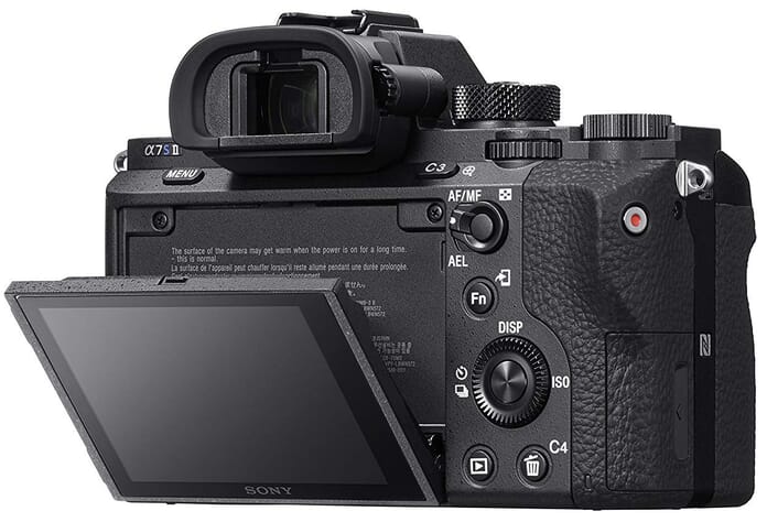 a7S II screen