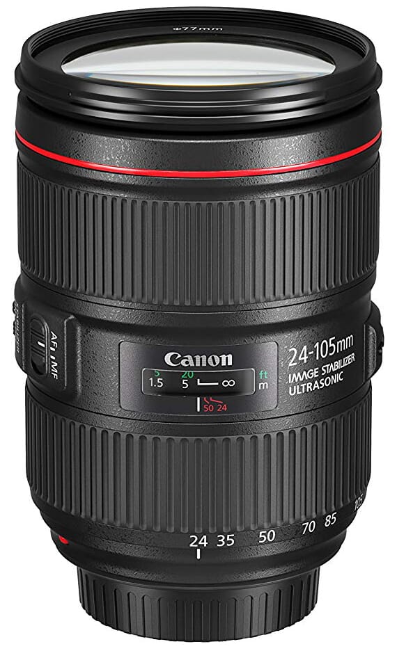 canon 24-105mm best canon lenses for video