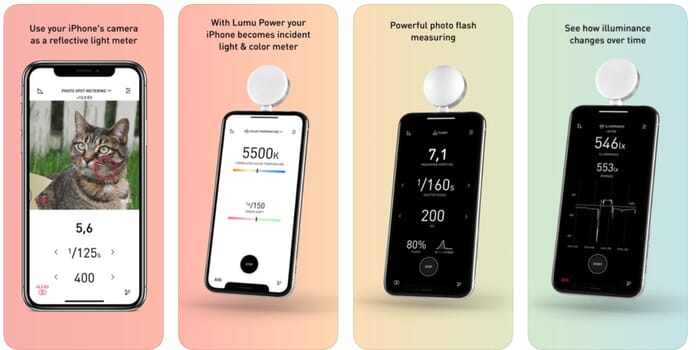 lumu light meter for iphone