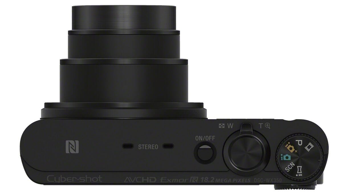 WX350 top view best point and shoot camera under 300