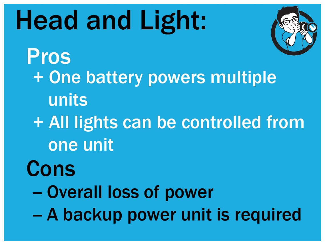pros and cons of head and light