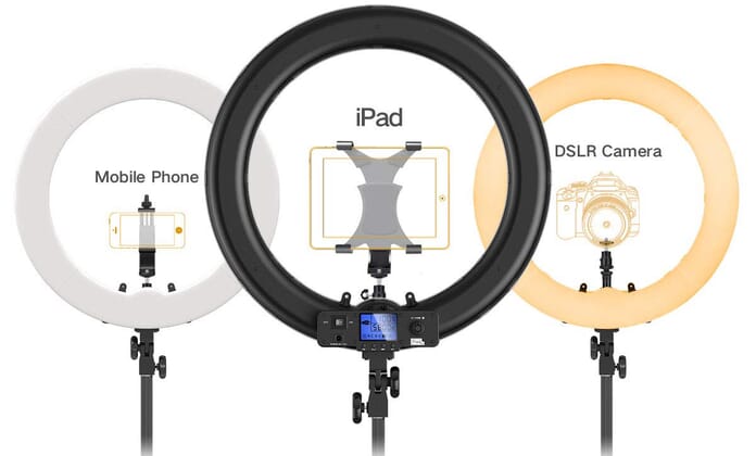 19 Pixel Ring Light for Portrait Photography