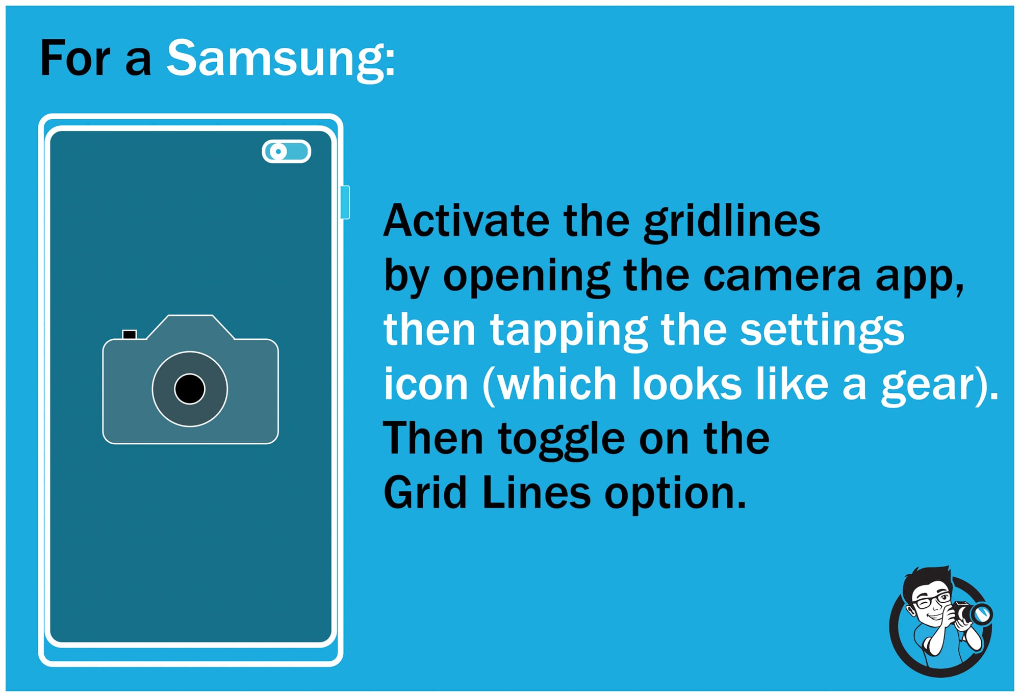 Activate grid samsung smartphone