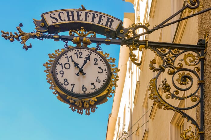 Getreidegasse in Salzburg