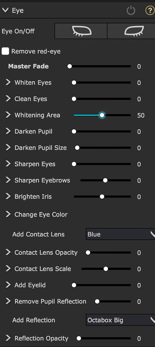 PortraitPro 18 review: slider adjustment options
