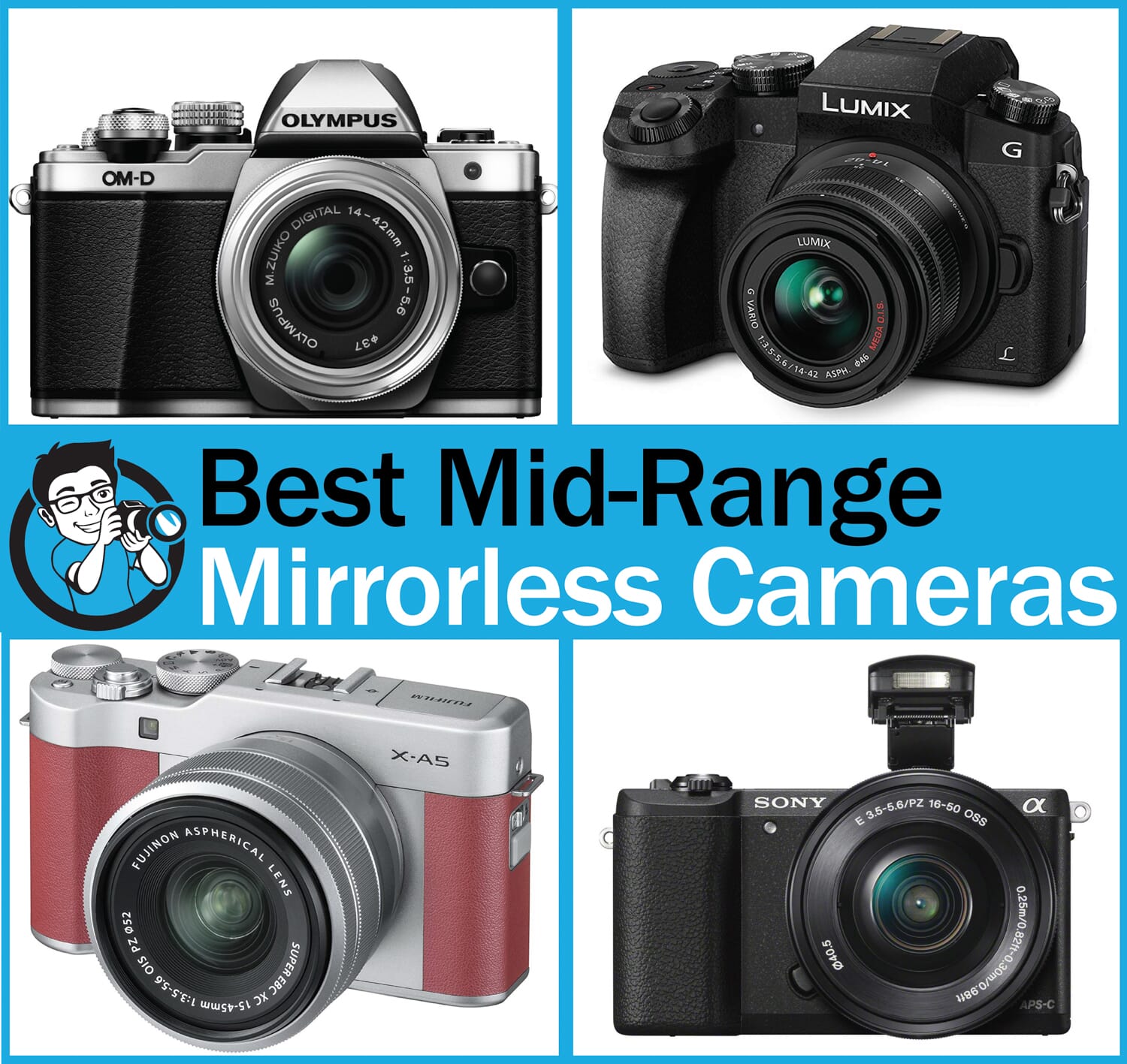 best mid range mirrorless cameras