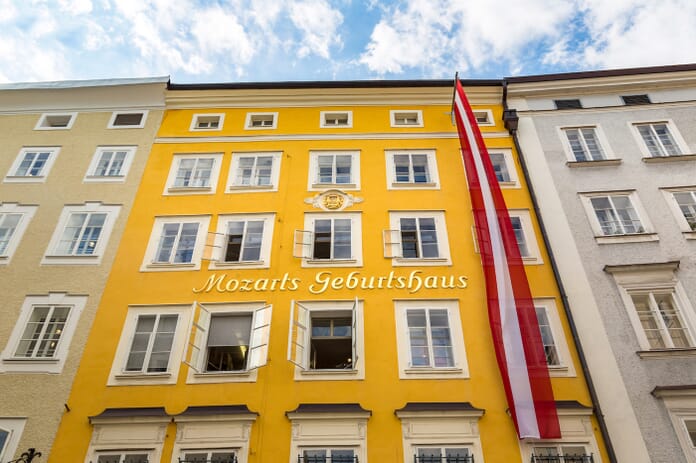 The Birthplace of Wolfgang Amadeus Mozart