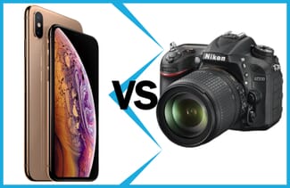 smartphone vs camera