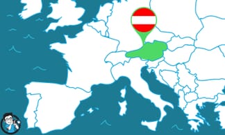 Map of Europe What to Photograph in Salzburg