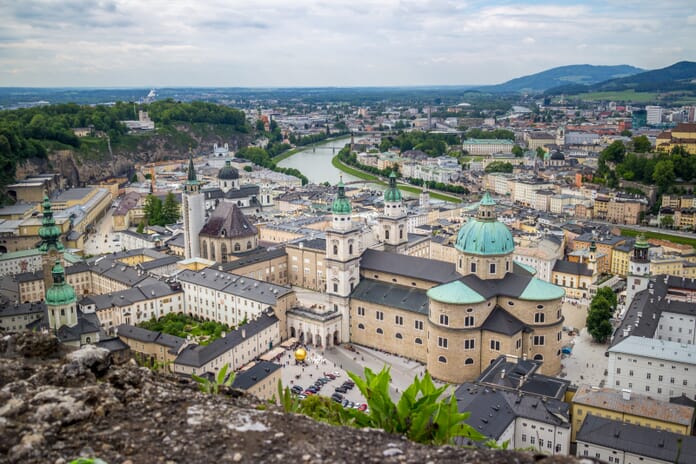 What to photograph in Salzburg - Castle view
