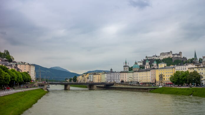 What to photograph in Salzburg - Salzach River